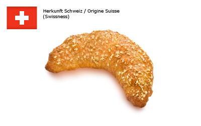 Croissant au beurre au maïs 